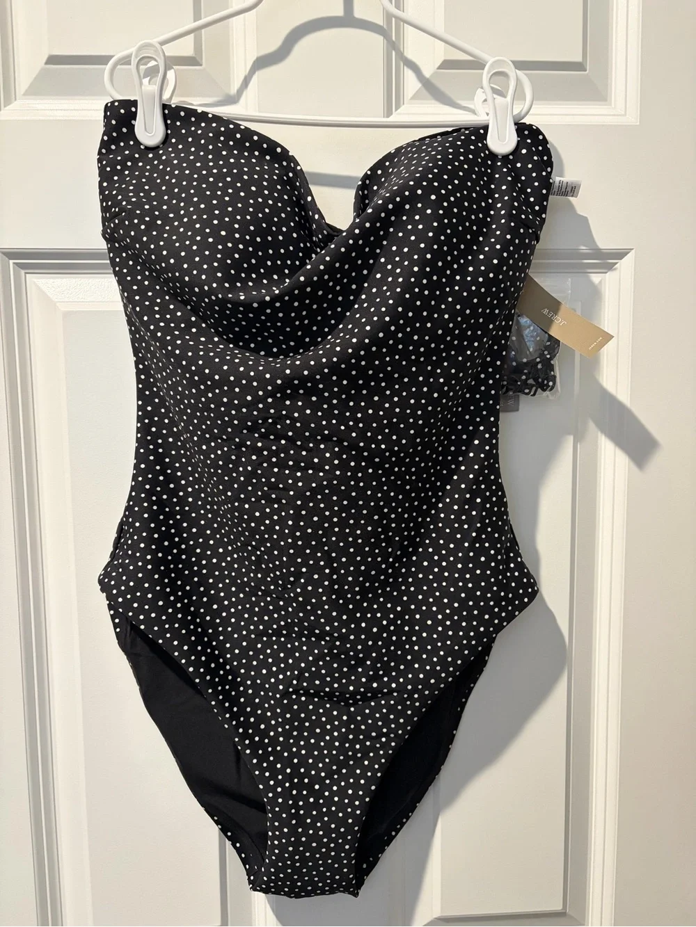 J. Crew Gemma bandeau one-piece in Classic Sculpt - New with tags!